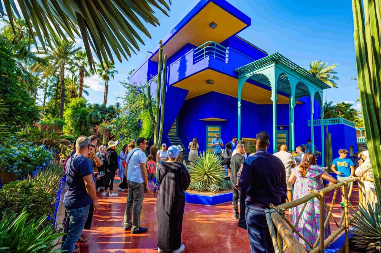 Découvrez le Jardin Majorelle à Marrakech : Un Havre de Paix et de Beauté