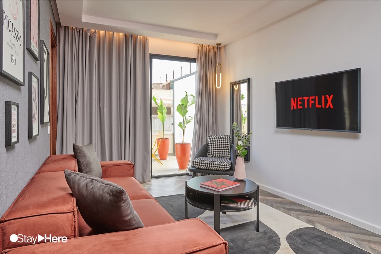 بنتهاوس في StayHere Rabat - Agdal Boutique Hotel — photo 10