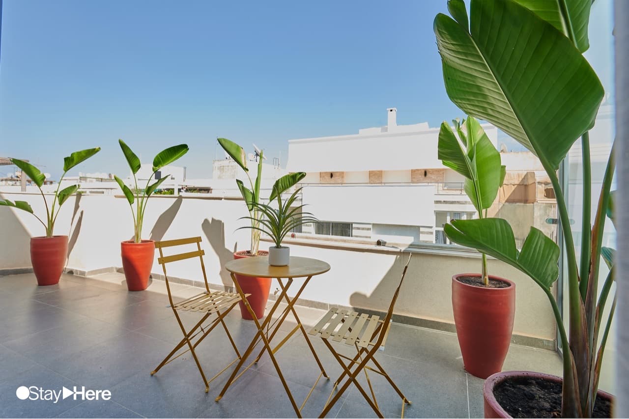 بنتهاوس في StayHere Rabat - Agdal Boutique Hotel — photo 9