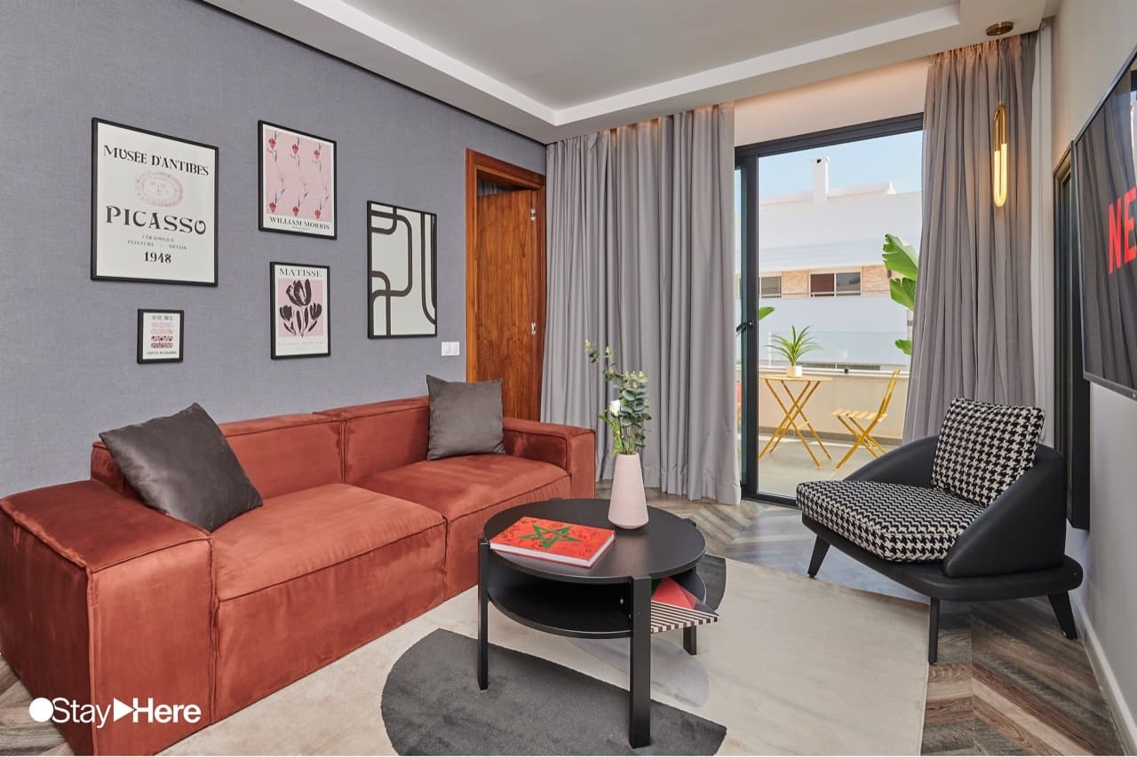 بنتهاوس في StayHere Rabat - Agdal Boutique Hotel — photo 8