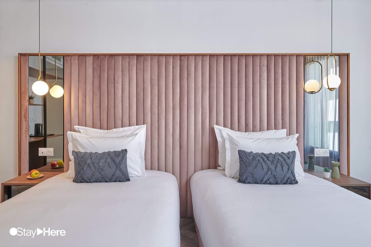 Twin Room at StayHere Rabat - Agdal Boutique Hotel — photo 2