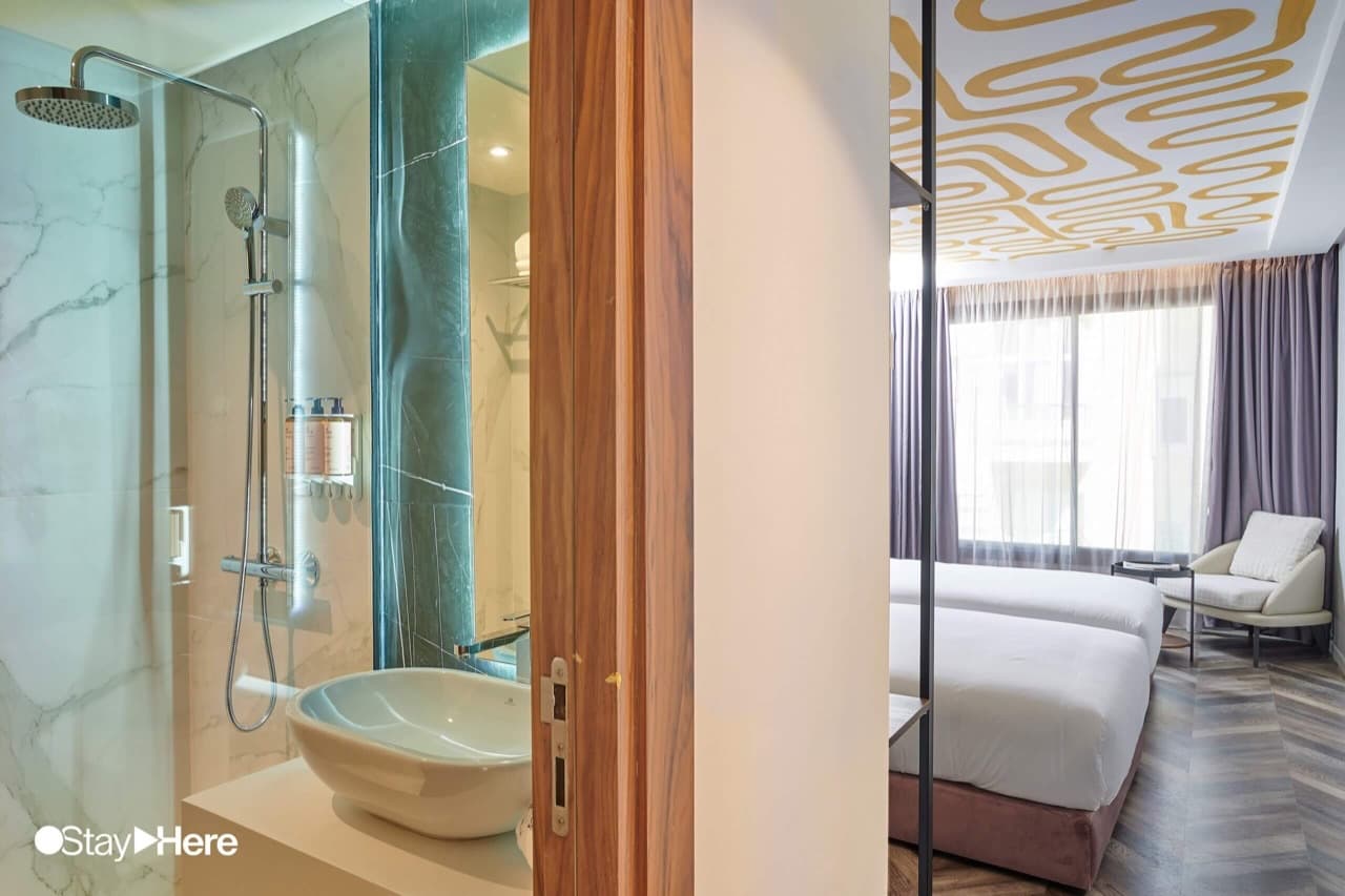 Twin Room at StayHere Rabat - Agdal Boutique Hotel — photo 5