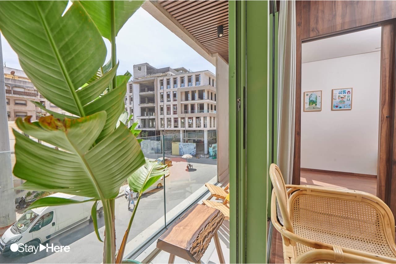Balcony Apartment at StayHere Casablanca - CFC Urban Signature — photo 5