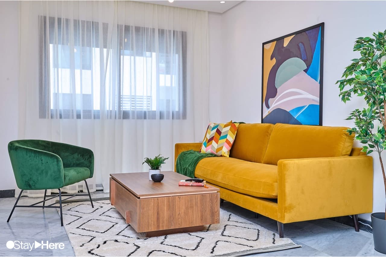 3-Bedroom Apartment at StayHere Rabat - Hay Riad Residential Living — photo 8