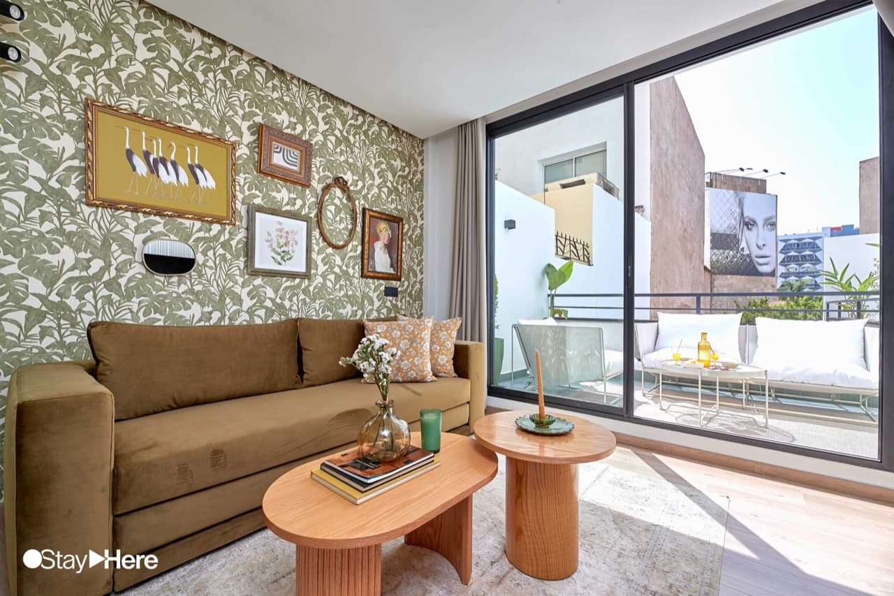 Cozy Balcony Apartment at StayHere Casablanca - Maarif Lifestyle Suites — photo 4