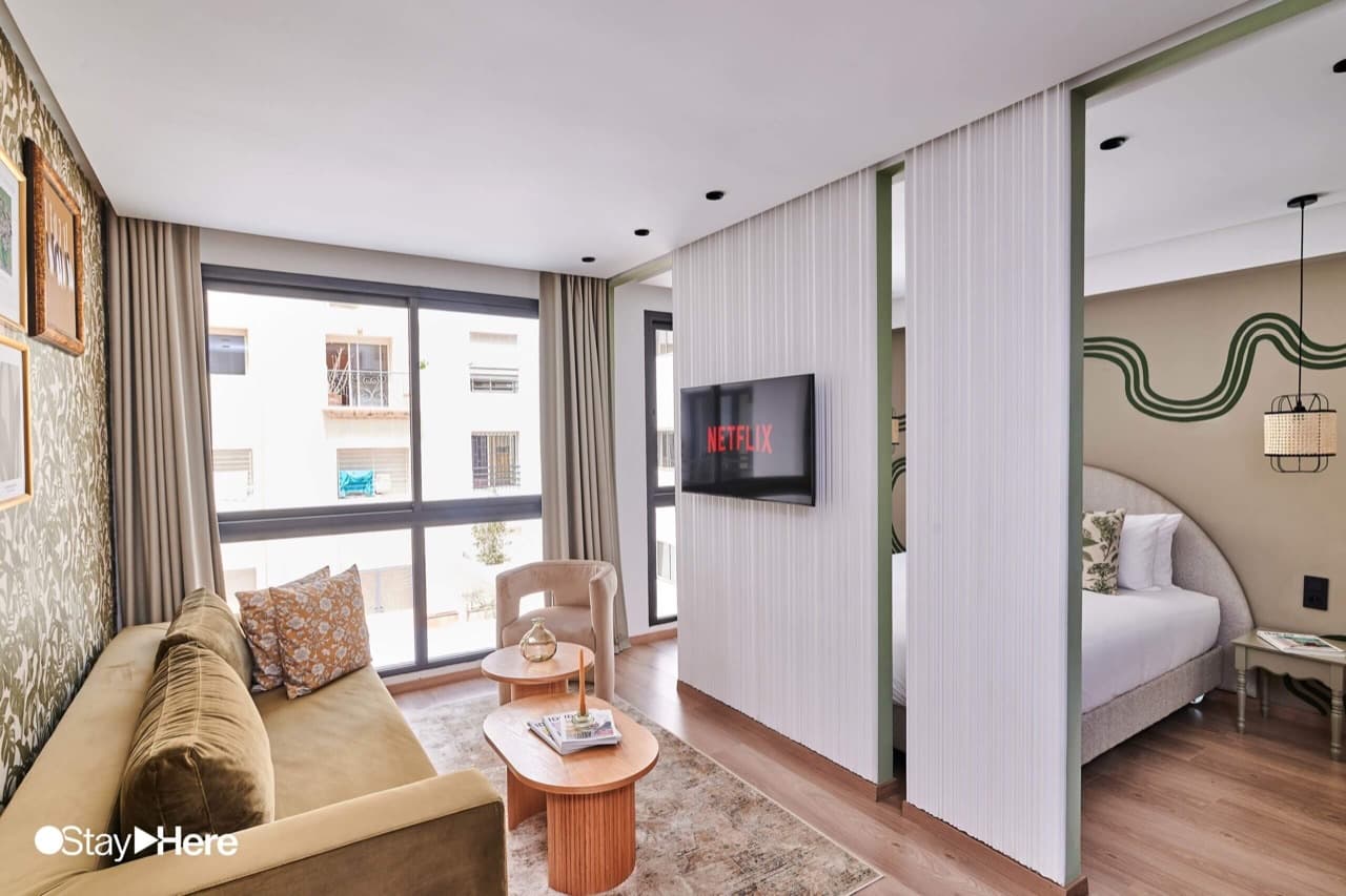 Long Stay Suite at StayHere Casablanca - Maarif Lifestyle Suites — photo 3