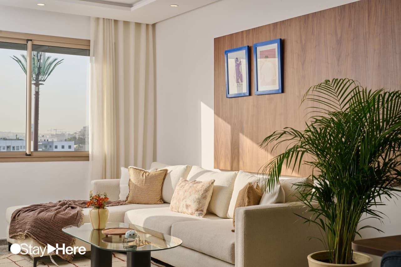 Balcony Apartment — suite at StayHere Casablanca - Oasis Residential Living, Casablanca
