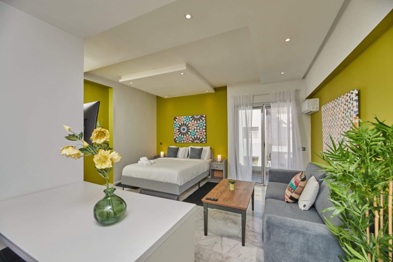 Studio — suite at StayHere Rabat - Agdal Quiet Living, Rabat