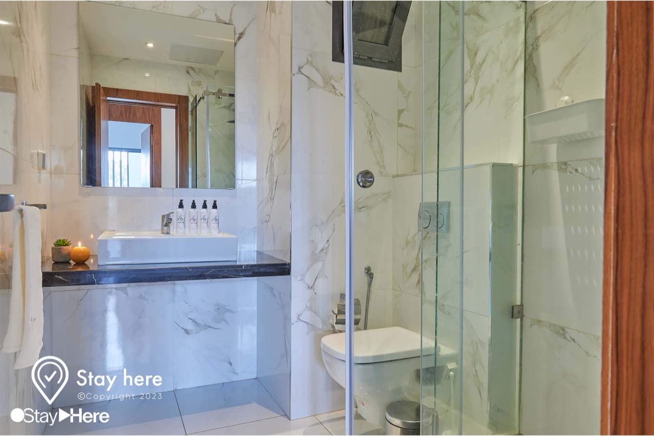 Three-Bedroom Apartment with Balcony at StayHere Rabat - Hay Riad Residential Living — photo 4