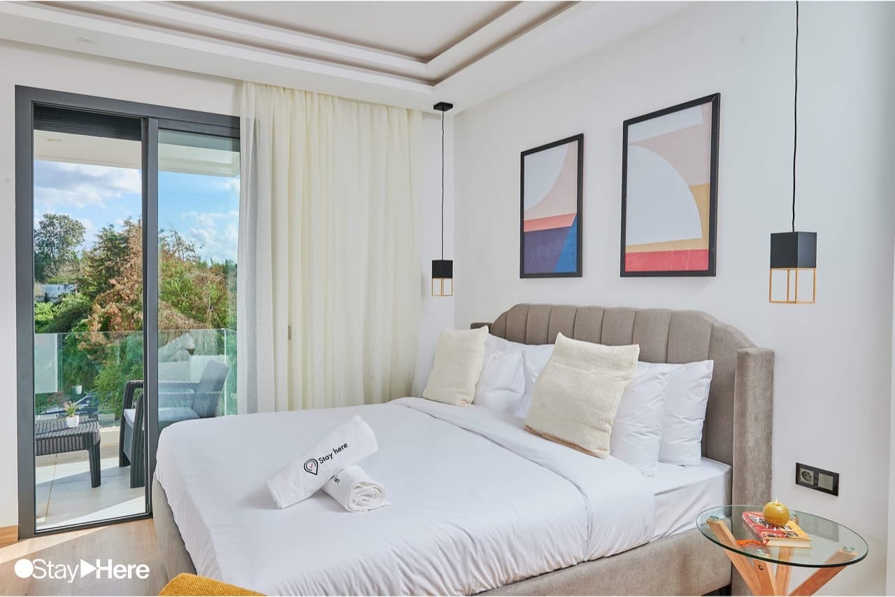 Three-Bedroom Apartment with Balcony at StayHere Rabat - Hay Riad Residential Living — photo 6
